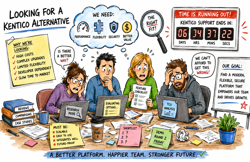Kentico Alternative: Enterprise Content Operations Without the Upgrade Cycle cover image