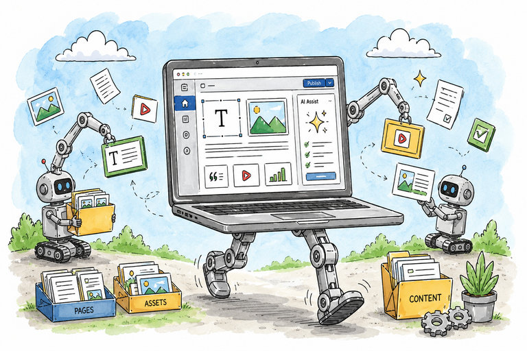 Best AI CMS Platforms for Enterprise in 2026 (Reviewed and Ranked) cover image