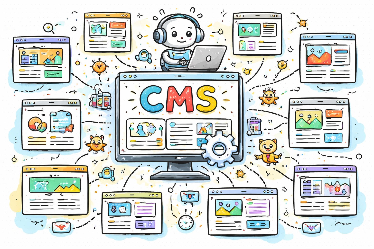 Federated Multi-Site CMS: Manage 100+ Websites from One Platform hero image