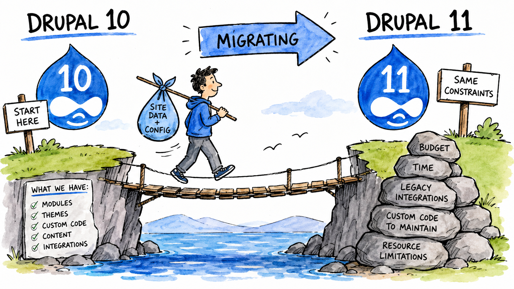 Drupal Alternative: Stop Migrating to the Same Constraints hero image