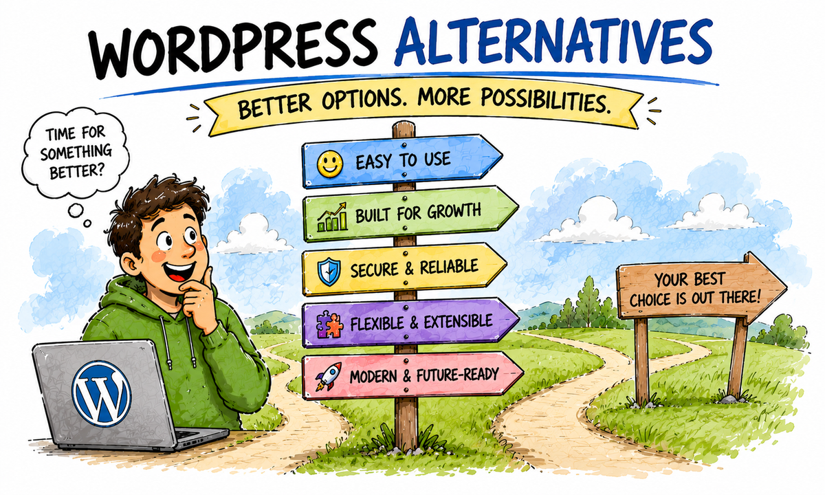 WordPress Alternatives for Multi-site Organizations cover image